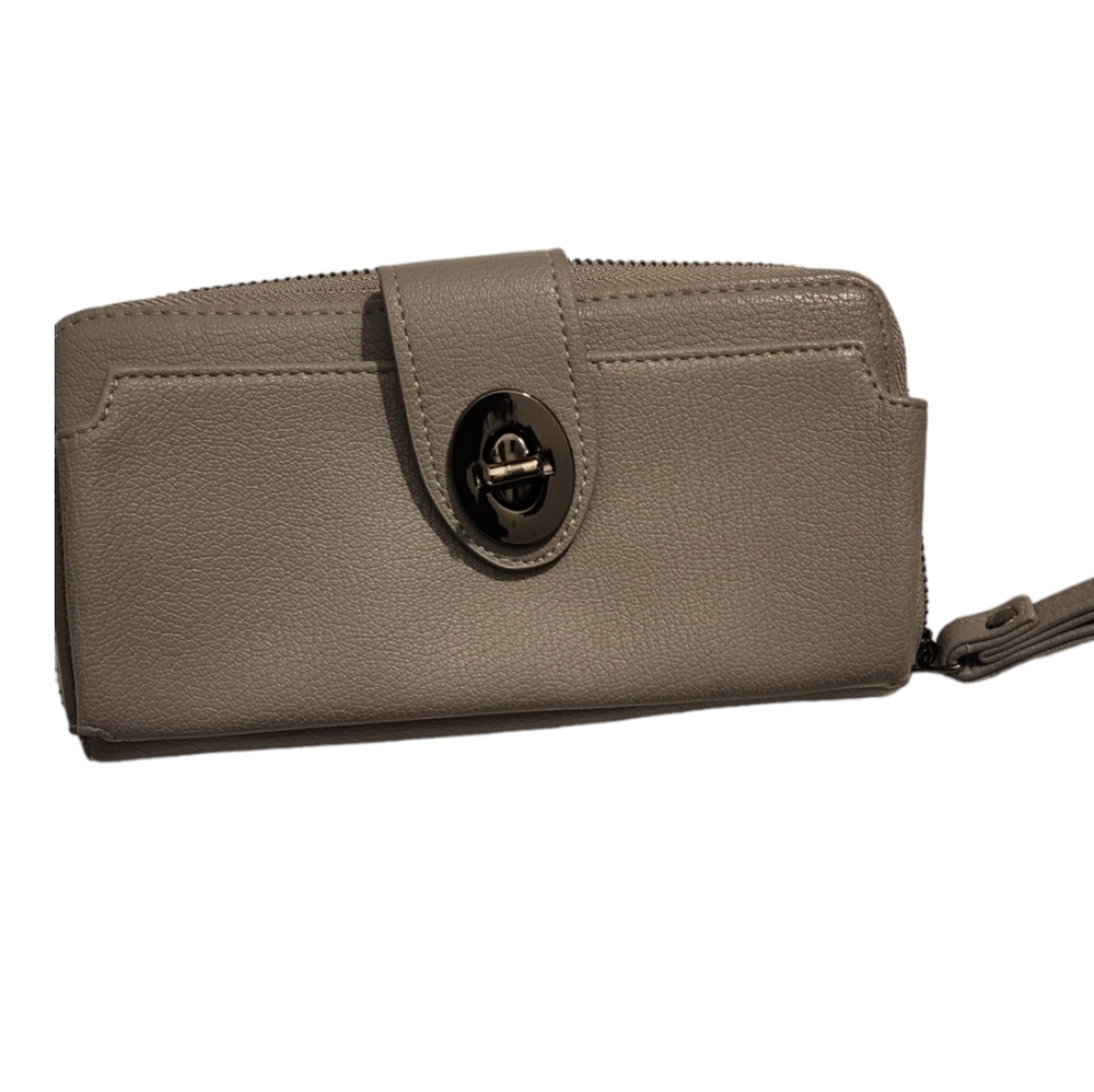 Gray Wristlet Wallet - Unbranded